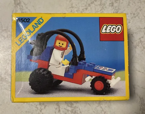 LEGO vintage race legoland 6502 Turbo Racer new sealed