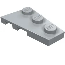 LEGO® Part 43722 - Wedge, Plate 3 x 2 Right