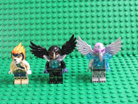 Lot of LEGO Legends of Chima Razcal Leonidas Minifigures 70100 70000 RL32