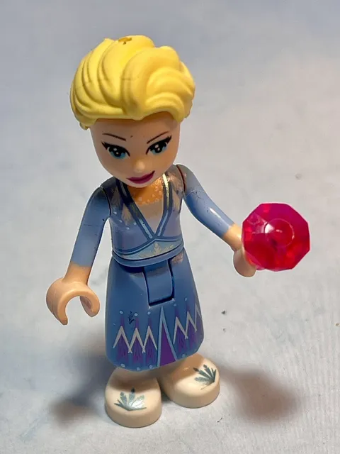 LEGO Disney Princess Elsa W/ Crown dp069  Minifigure No Cracks