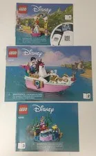 Lego 43191 Ariel's Celebration Boat Instruction Manual Book Only - No Bricks