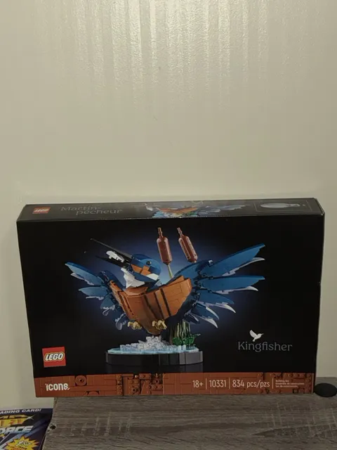 LEGO Icons Kingfisher 10331 Bird Building Set 834 PCS New Factory Sealed