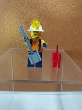 LEGO Mining Minifigure - Miner Heavy Driller