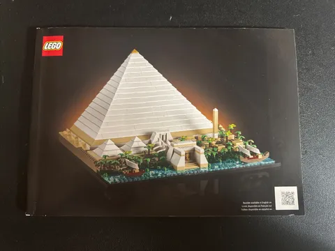 Lego Architecture Great Pyramid of Giza #21058 Instruction Book Only