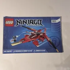LEGO NINJAGO Masters of Spinjitzu 70721 Kai Fighter INSTRUCTIONS ONLY