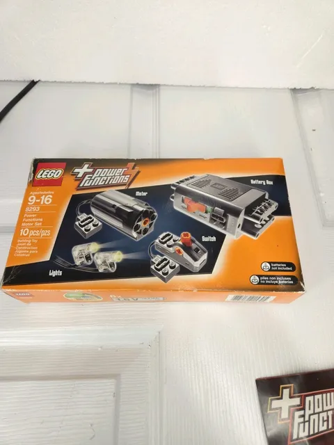 LEGO 8293 Power Functions Motor Set (with Box) Batteries not included Tested