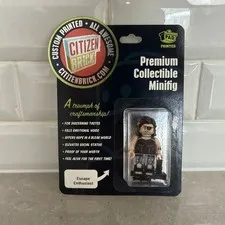Citizen Brick Escape Enthusiast - Custom Minifigure Pad Printed on 💯 Lego