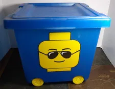 Lego Storage Box on Wheels