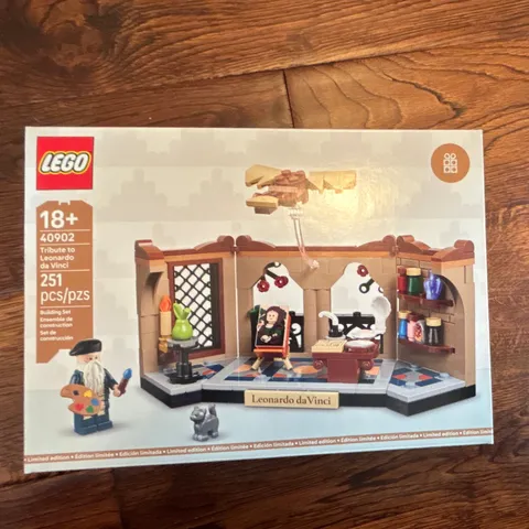 LEGO 40902 Tribute to Leonardo da Vinci, Brand New, Insiders GWP