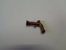 Lego Minifigure, Weapon Gun, Flintlock Pistol 2562 Brown Brown