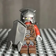 Lego Lord Of The Rings LOTR Uruk Hai LOR007 9474 9471 Helmet - 2K1