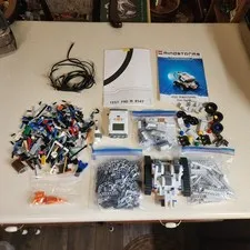 LEGO MindStorms NXT Part Lot Intelligent Brick Controller Manuals Cables & More