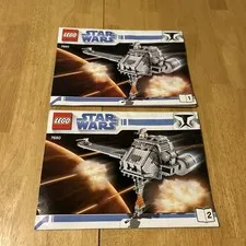 Lego Star Wars #7680 The Twilight Instruction Books 1 & 2 Only. Good Condition