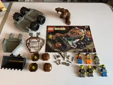 Lego 4950 Rock Raider Partial Set, Rock Raider Minifigures & Accessories