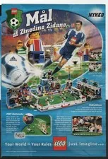 LEGO ADVERTISING INSERTS #  1-2060 # SOCCER # 2000 #