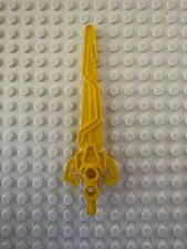 LEGO Large Figure Weapon, Sword Rascus with Axle 47463 Yellow