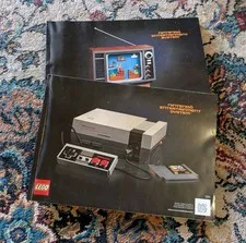 Lego 71374 Nintendo Super Mario Bros TV Instruction Manual Booklet Only