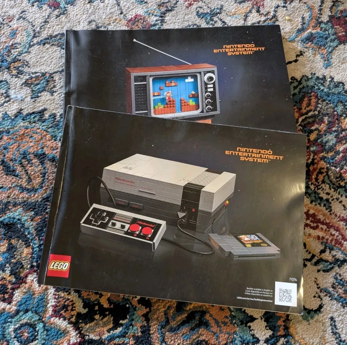 Lego 71374 Nintendo Super Mario Bros TV Instruction Manual Booklet Only