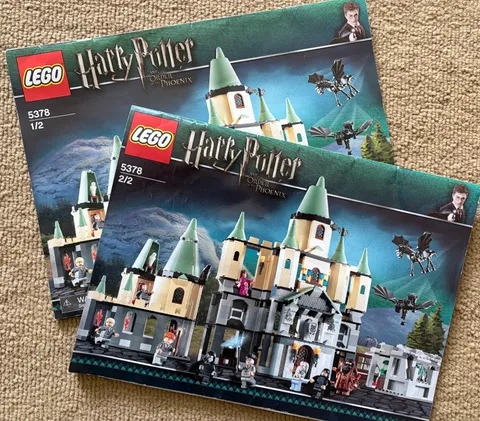 LEGO Harry Potter Hogwarts Castle 5378 both manuals no box; 939 pcs. Pre-owned