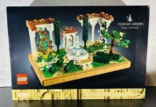 LEGO Icons Fountain Garden Set 10359 NIB New Sealed - Some Box Wear 1,302 Pieces