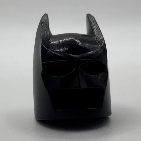 2006 LEGO Batman: Batman Minifigure bat001 Light Bluish Gray Suit Hood Cowl Only