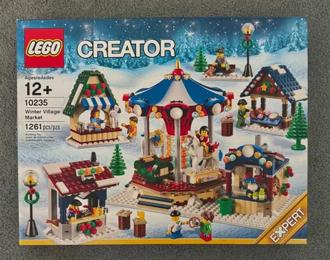 LEGO 10235 Winter Village Market 1261 Pcs w/Figures NEW