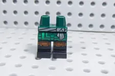 LEGO Dark Green w/ Black Printed Ninja Legs Pants Minifig AY