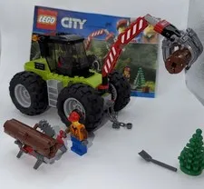 Lego Set 60181 Forest Tractor - Complete with Manual