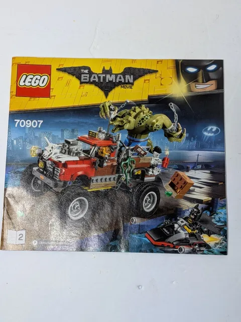 Lego Batman Movie 70907: Killer Croc Tail-Gator  Manual Only Number 2 Fast Ship