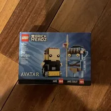 LEGO BRICKHEADZ 40554: Jake Sully & His Avatar Duo Movies Retired Rare