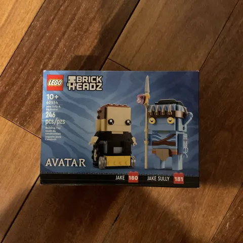LEGO BRICKHEADZ 40554: Jake Sully & His Avatar Duo Movies Retired Rare