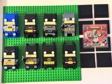 ALL 8 LEGO Batman Brickheadz fully built w/ LEGO pieces from set 40748