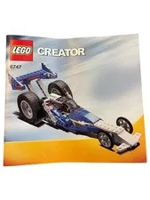LEGO Creator 6747 Race Rider Instruction Manual Booklet ONLY
