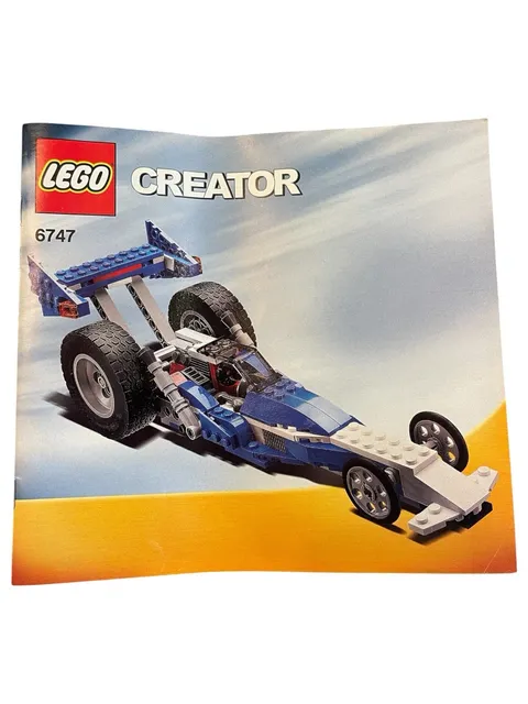 LEGO Creator 6747 Race Rider Instruction Manual Booklet ONLY