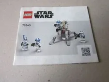 Lego System Building Instructions Instruction Star Wars 75345