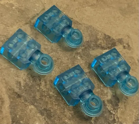Lego light blue technic brick. rotation horizontal 70356 70602 ref 48170. Blue