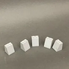 Lego 3678 Light Gray Replacement Parts Pieces Lot of 5