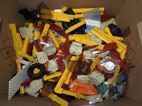 Box of Loose Lego Bricks / Vehicle Parts / Pieces - Multi-colored 4+lbs