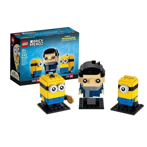 LEGO 40420  Brickheadz Minions The Rise Of Gru Stuart Otto Building Toy Set New