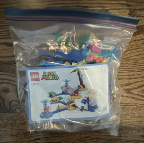LEGO Super Mario 71398 Dorrie's Beachfront Expansion Set Bulk Lot 229pcs Instr