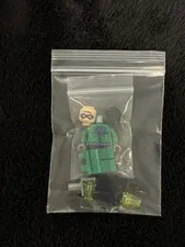 LEGO The Riddler Minifigure Bat023 Pristine Brand New Never Assembled