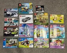 Lego Instruction Manuals Lot