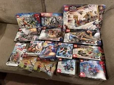 LEGO Marvel Sealed 13 Set Lot. 76237, 76198, 76208, Etc. See Description