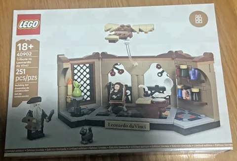 LEGO 40902 Tribute to Leonardo da Vinci Limited Edition GWP Sealed