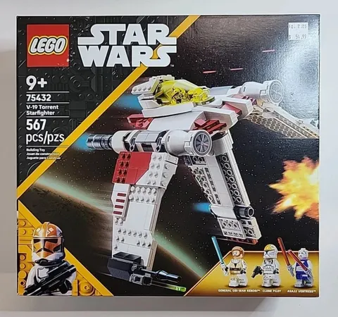 LEGO Star Wars 75432 V-19 Torrent Starfighter – Brand new, factory-sealed.