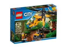 LEGO® City Jungle Cargo Helicopter/ Car 2 -in-1 60158 Incomplete Set Spider Gear