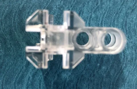 LEGO PART 32137 TECHNIC MODULAR CONNECTOR (CLEAR)