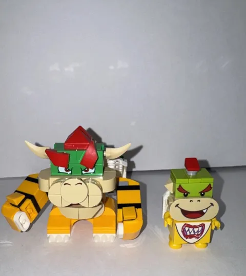 LEGO Super Mario Adventure LOOSE Bowser And Jr Figure ONLY Castle Boss Battle