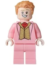 LEGO® Minifig hp625 - Gilderoy Lockhart - Warm Pink Suit