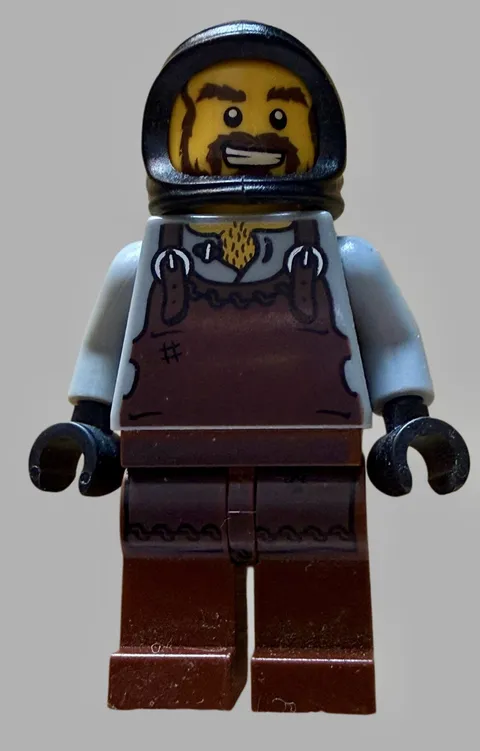 LEGO Castle Kingdoms Blacksmith Minifigure Cas492 From Set 6918